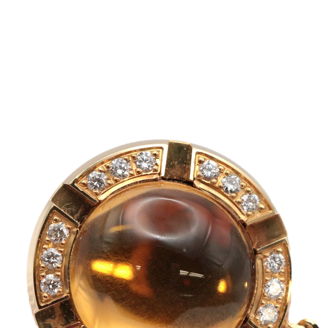Chaumet Necklace 750, K18YG, diamond gold Women Used Authentic