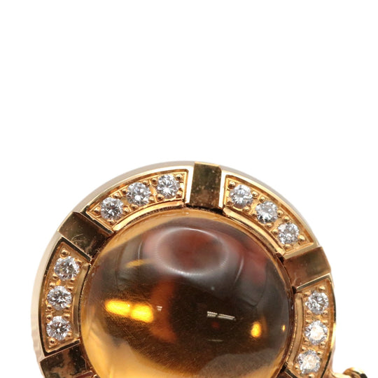 Chaumet Necklace 750, K18YG, diamond gold Women Used Authentic