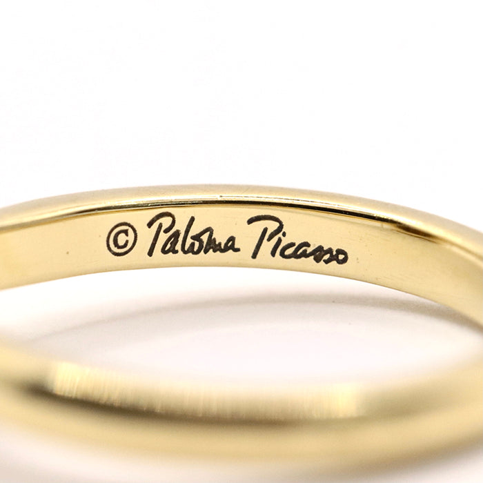 TIFFANY&Co. Ring Au750�“ , K18YG�“ , K18YG Yellow Gold Sugar stack Women Used Authentic