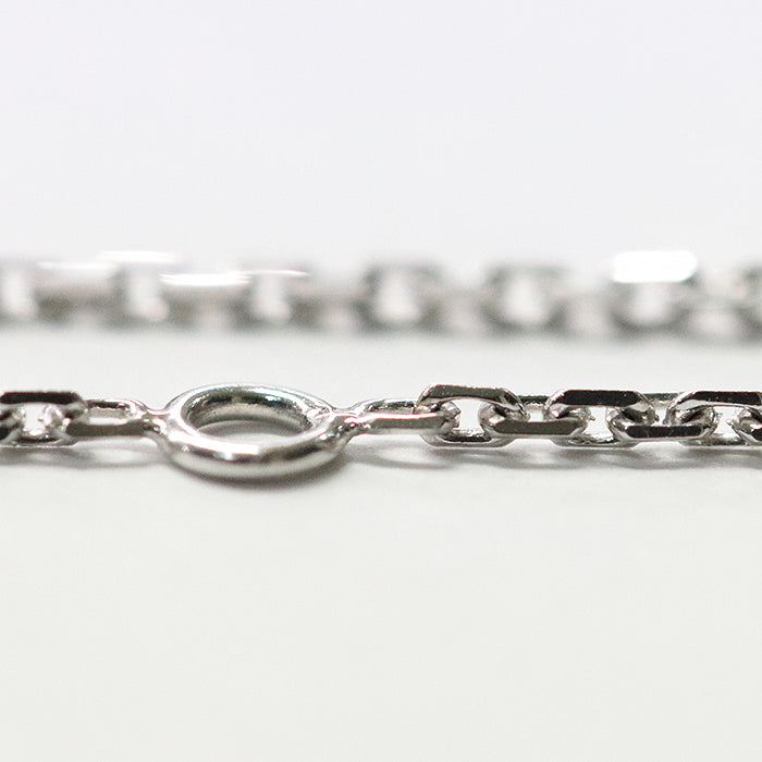 Chaumet Necklace Au750, K18WG, Diamond Silver Women Used Authentic