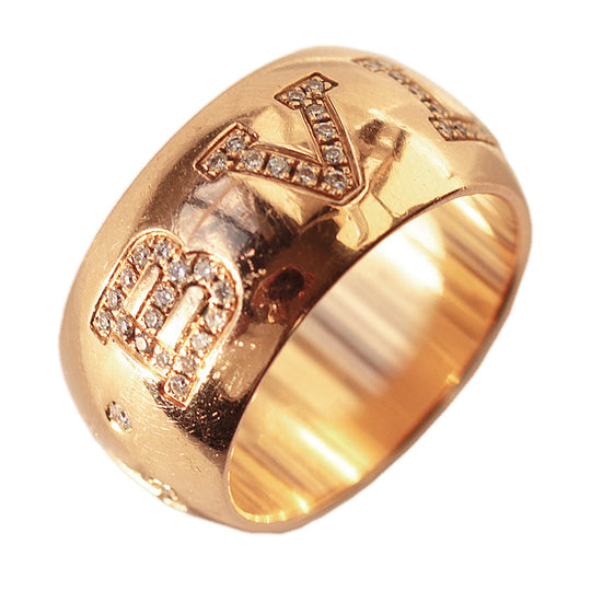 BVLGARI Ring 18K Yellow Gold gold Women(Unisex) 54 Used Authentic
