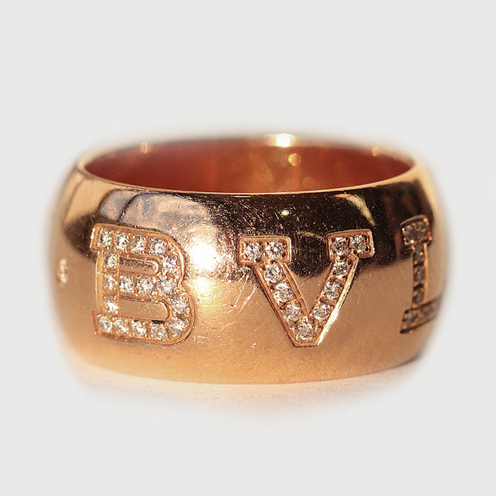 BVLGARI Ring 18K Yellow Gold gold Women(Unisex) 54 Used Authentic