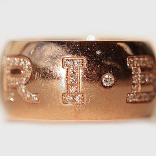BVLGARI Ring 18K Yellow Gold gold Women(Unisex) 54 Used Authentic