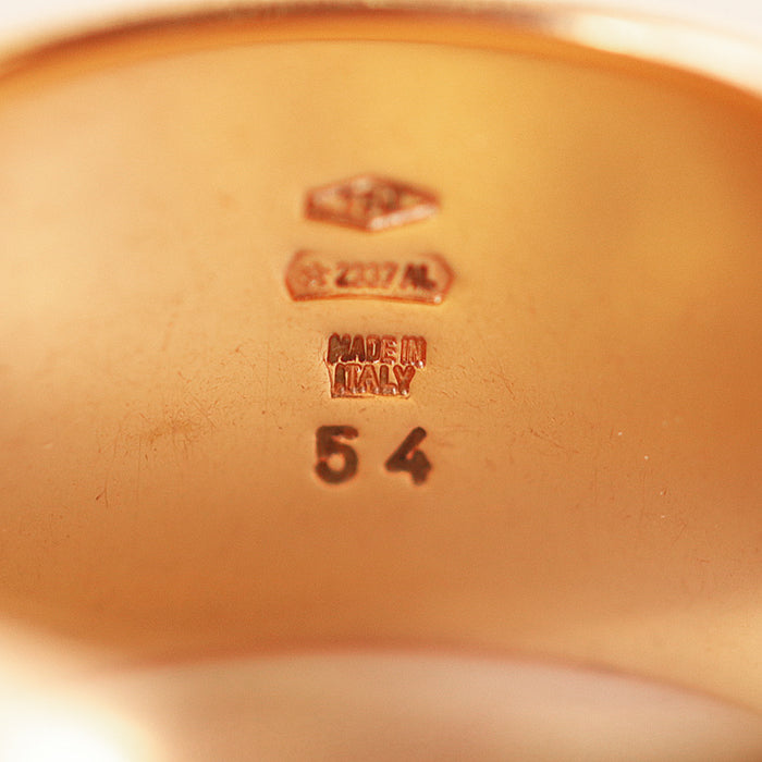 BVLGARI Ring 18K Yellow Gold gold Women(Unisex) 54 Used Authentic