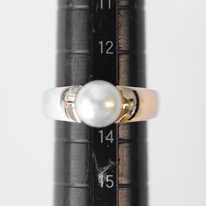 Boucheron Ring K18YG, Au750, Pearl gold Women Used Authentic