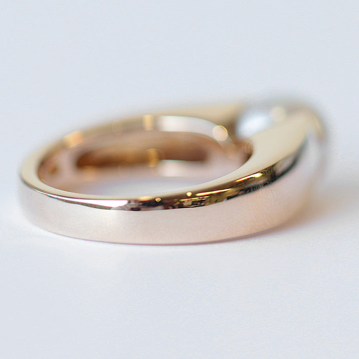 Boucheron Ring K18YG, Au750, Pearl gold Women Used Authentic