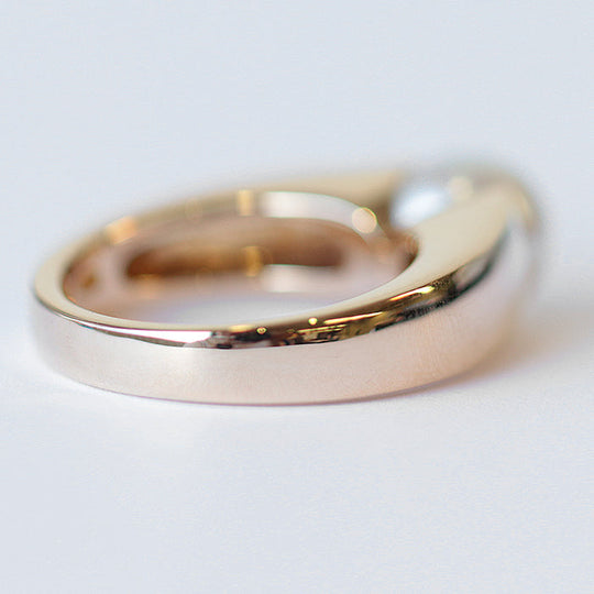 Boucheron Ring K18YG, Au750, Pearl gold Women Used Authentic