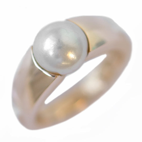Boucheron Ring K18YG, Au750, Pearl gold Women Used Authentic