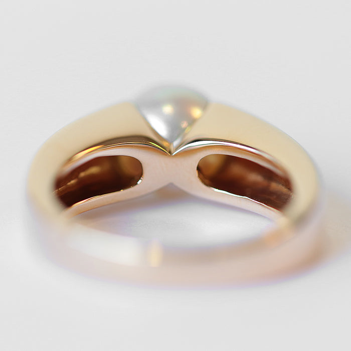 Boucheron Ring K18YG, Au750, Pearl gold Women Used Authentic