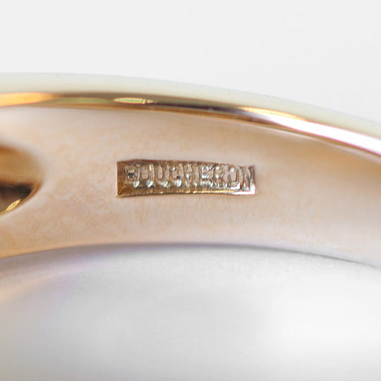 Boucheron Ring K18YG, Au750, Pearl gold Women Used Authentic