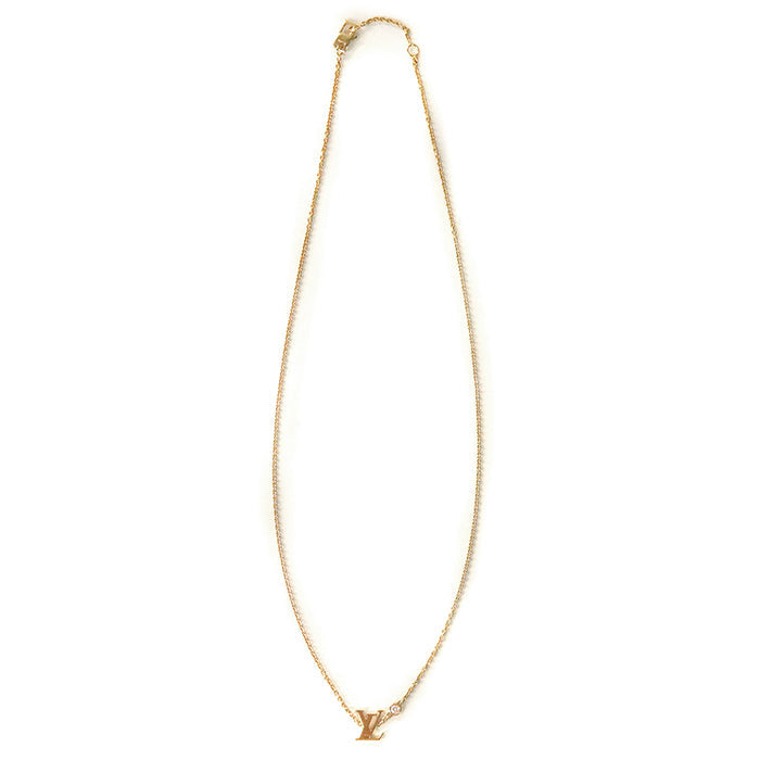 LOUIS VUITTON Necklace K18YG�“ , Au750�“ , K18YG Yellow Gold Pandantif Ideal Blossom Women Used Authentic