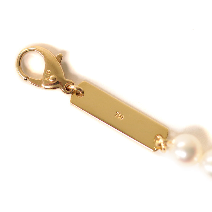 TASAKI bracelet K18YG�“ , Au750�“ , K18YG Yellow Gold Refined Rebellion Women Used Authentic