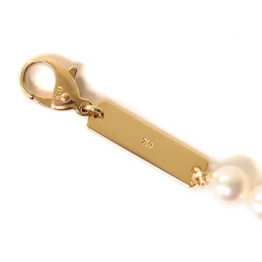 TASAKI bracelet K18YG�“ , Au750�“ , K18YG Yellow Gold Refined Rebellion Women Used Authentic