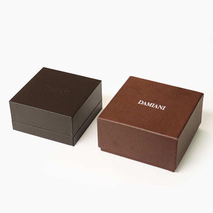 Damiani Necklace K18PG%, Au750%, K18PG, Diamond gold 20070300 Belle Epoque XS Side Diamond Women Used Authentic