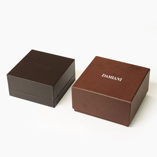 Damiani Necklace K18PG%, Au750%, K18PG, Diamond gold 20070300 Belle Epoque XS Side Diamond Women Used Authentic