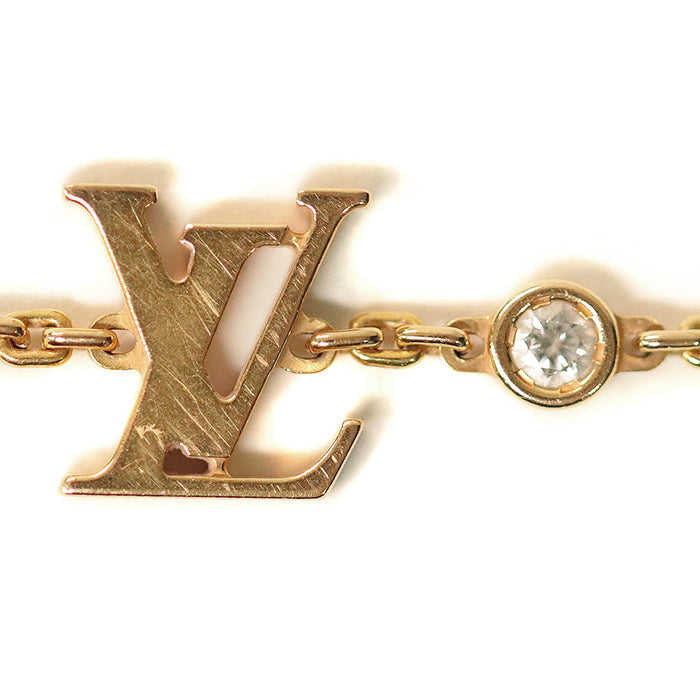 LOUIS VUITTON bracelet K18YG�“ , Au750�“ , K18YG Yellow Gold Brasserie Idylle Blossom Women Used Authentic