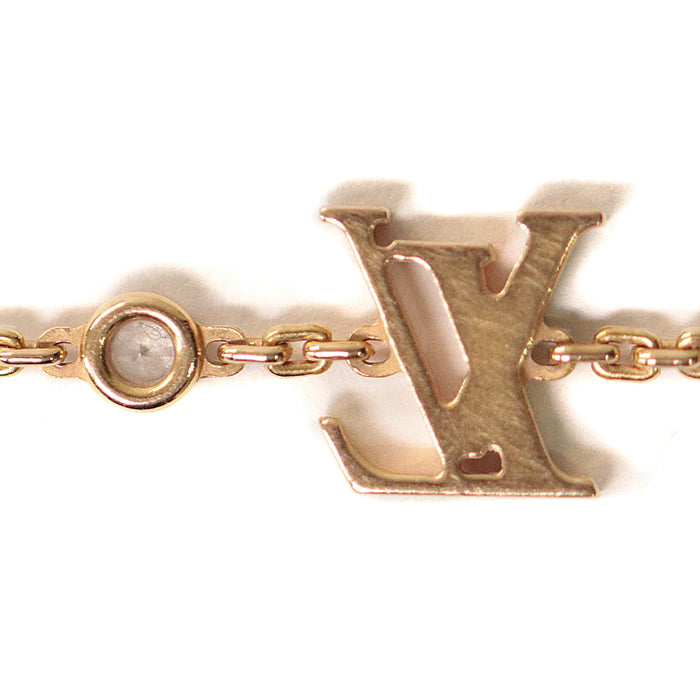 LOUIS VUITTON bracelet K18YG�“ , Au750�“ , K18YG Yellow Gold Brasserie Idylle Blossom Women Used Authentic