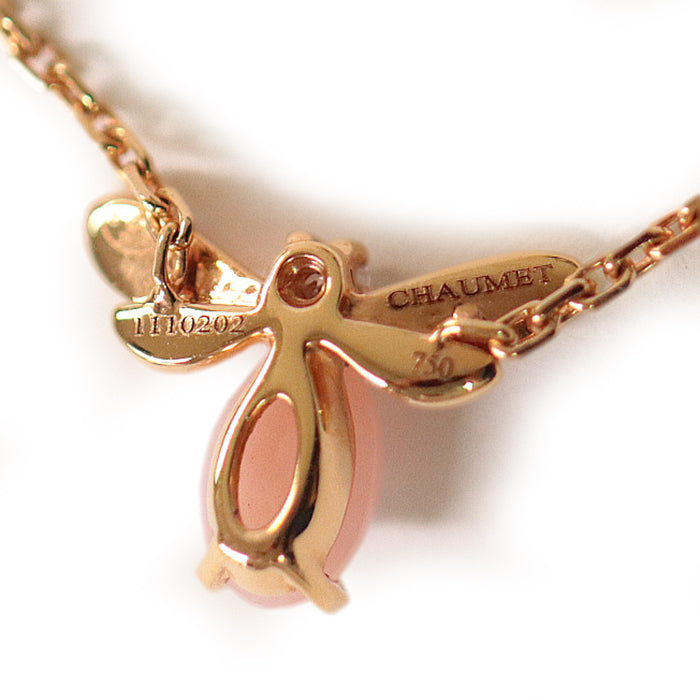 Chaumet Necklace K18PG�“ , Au750�“ , K18PG Pink gold Attrapmore Women Used Authentic