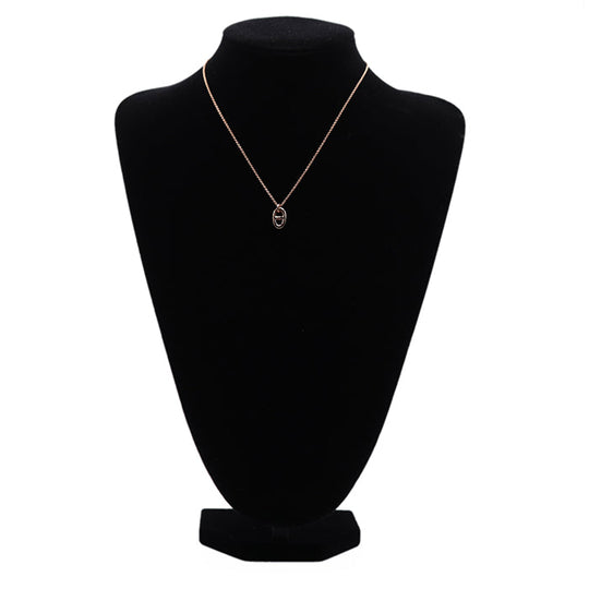 HERMES Necklace K18PG% , Au750% K18PG, pink gold Women Used Authentic