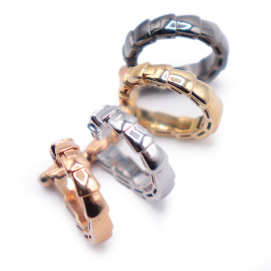 BVLGARI Pierce K18YG%, K18PG%, K18 three-color K18YG , K18PG Women Used Authentic