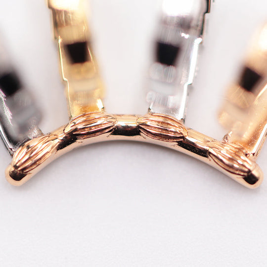 BVLGARI Pierce K18YG%, K18PG%, K18 three-color K18YG , K18PG Women Used Authentic