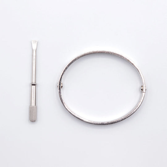 CARTIER bracelet K18WG%, White Gold% K18WG, White Gold Women Used Authentic