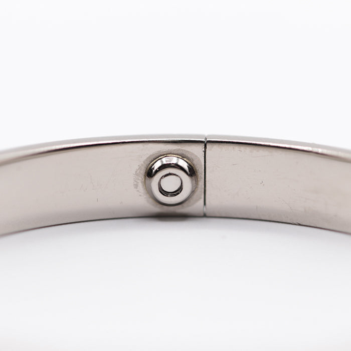 CARTIER bracelet K18WG%, White Gold% K18WG, White Gold Women Used Authentic