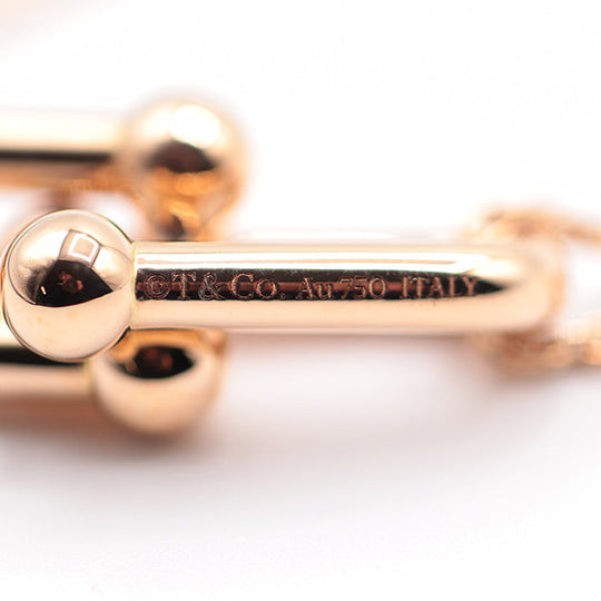 TIFFANY&Co. Necklace K18PG ,  Au750 K18PG, pink gold Women Used Authentic
