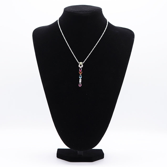 BVLGARI Necklace K18WG% ,  Au750% ,  K18WG multicolor Women Used Authentic