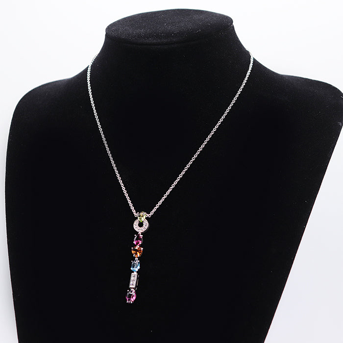 BVLGARI Necklace K18WG% ,  Au750% ,  K18WG multicolor Women Used Authentic