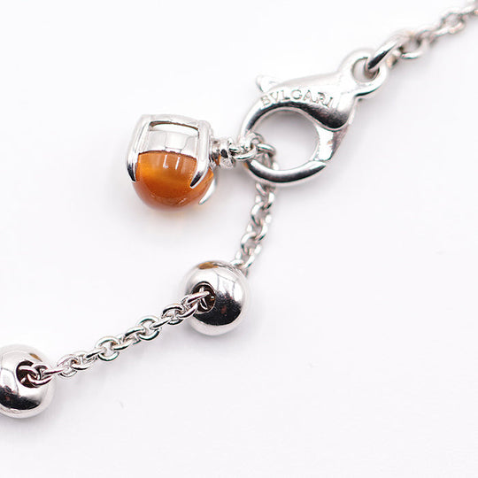 BVLGARI Necklace K18WG% ,  Au750% ,  K18WG multicolor Women Used Authentic