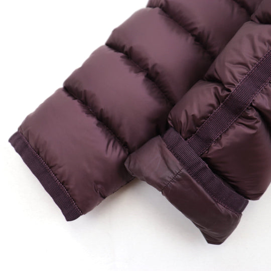 MONCLER Down jacket [Outer material] 100% nylon [Lining] 100% nylon [Filling] 90% down, 10% feather Bordeaux HERMINE Women 00 Used Authentic