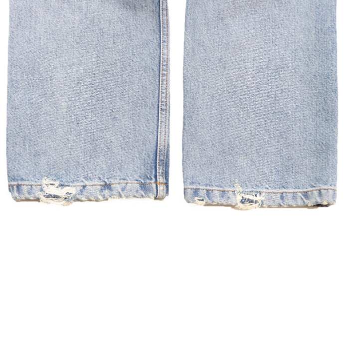 BALENCIAGA Pants cotton 100% Light indigo TD 04 664631 TBP48 8961 Women 27 Used Authentic