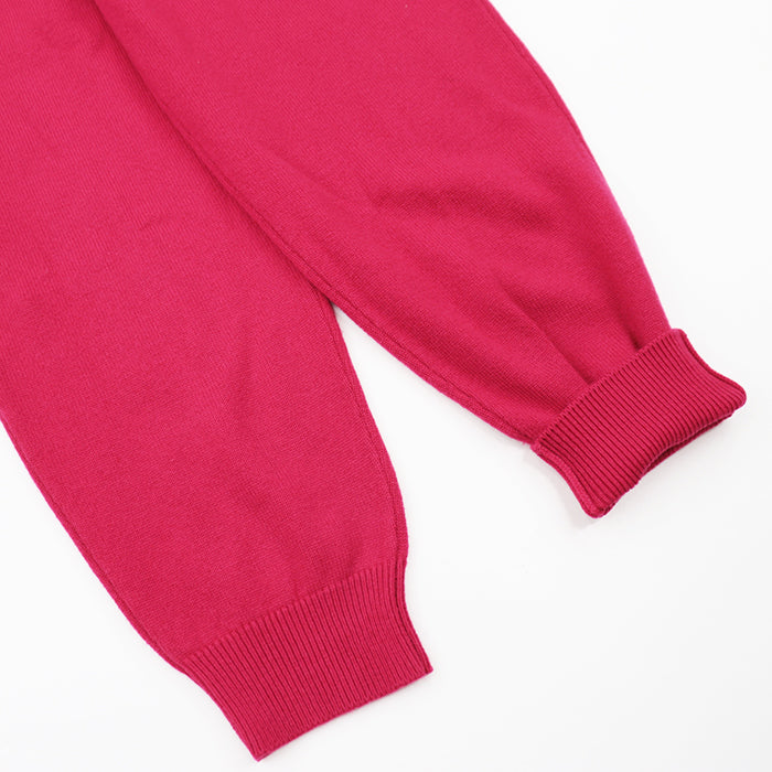CHANEL Overall [Outer fabric] 100% cashmere [Rib] 99% cashmere, 1% elastane pink Women 36 Used Authentic