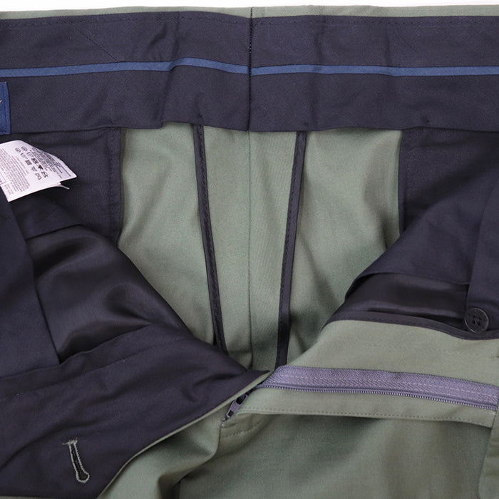 Brooks Brothers suit acetate,cotton Green MILANO FIT mens 42S/W36 Used Authentic