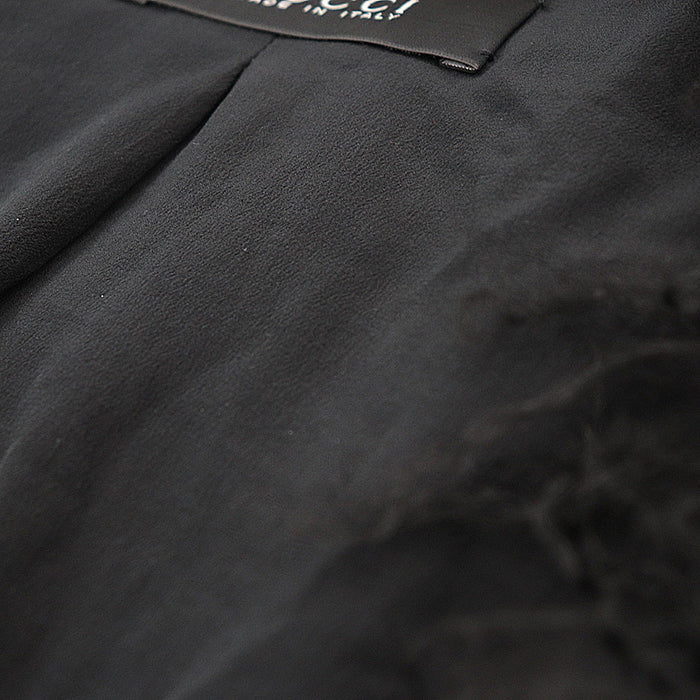 GUCCI Other outerwear [Outer material] Sheepskin [Lining] 100% silk black Women 40 Used Authentic