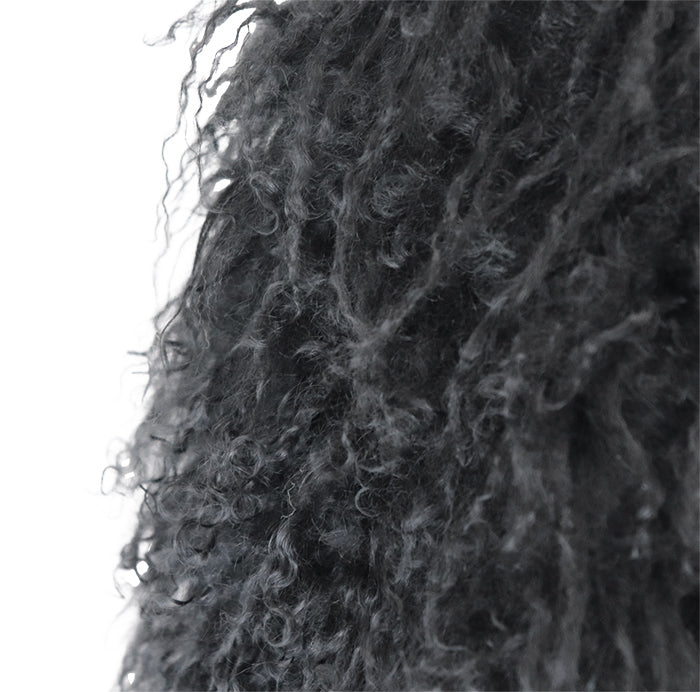 GUCCI Other outerwear [Outer material] Sheepskin [Lining] 100% silk black Women 40 Used Authentic