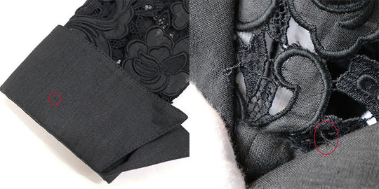 Valentino Other outerwear 80% cotton, 20% linen [Lining] 100% polyester, 100% silk Black black Jacket Women Used Authentic