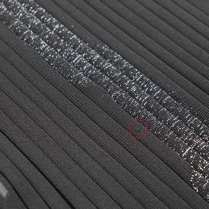 CHANEL skirt [Outer material] 97% viscose, 3% metal polyester black 22A P72907 Women 38 Used Authentic