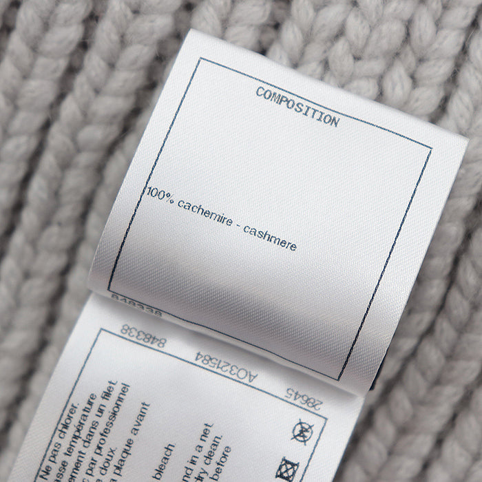 CHANEL Knit cap Cashmere 100% Light Purple Pink P70237 unisex(Unisex) M Used Authentic