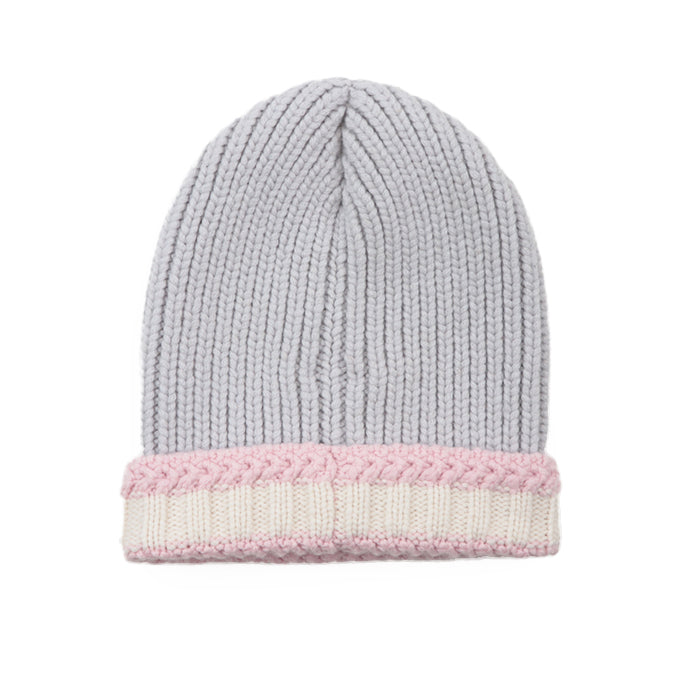CHANEL Knit cap Cashmere 100% Light Purple Pink P70237 unisex(Unisex) M Used Authentic