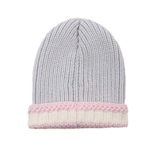 CHANEL Knit cap Cashmere 100% Light Purple Pink P70237 unisex(Unisex) M Used Authentic