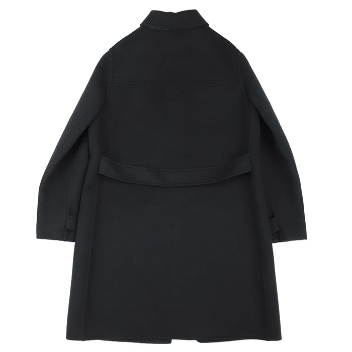 Christian Dior Stainless collar coat 99% wool, 1% silk black Women 38 Used Authentic