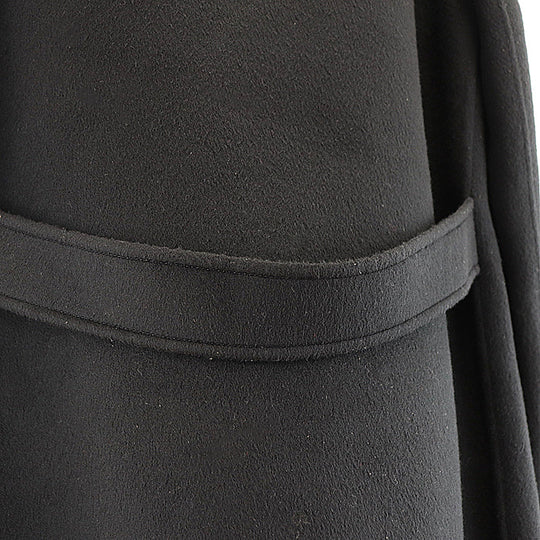 Christian Dior Stainless collar coat 99% wool, 1% silk black Women 38 Used Authentic