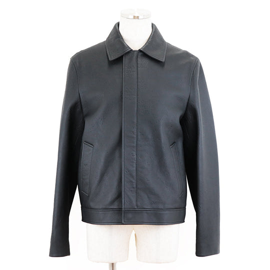 LOUIS VUITTON Other outerwear [Outer material] 100% cowhide [Lining] 88% cupra, 12% cotton black HNL08WRMT mens 48 Used Authentic