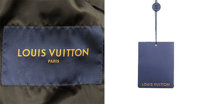LOUIS VUITTON Other outerwear [Outer material] 100% cowhide [Lining] 88% cupra, 12% cotton black HNL08WRMT mens 48 Used Authentic