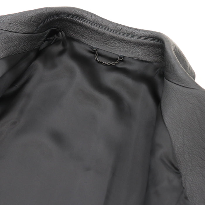 LOUIS VUITTON Other outerwear [Outer material] 100% cowhide [Lining] 88% cupra, 12% cotton black HNL08WRMT mens 48 Used Authentic