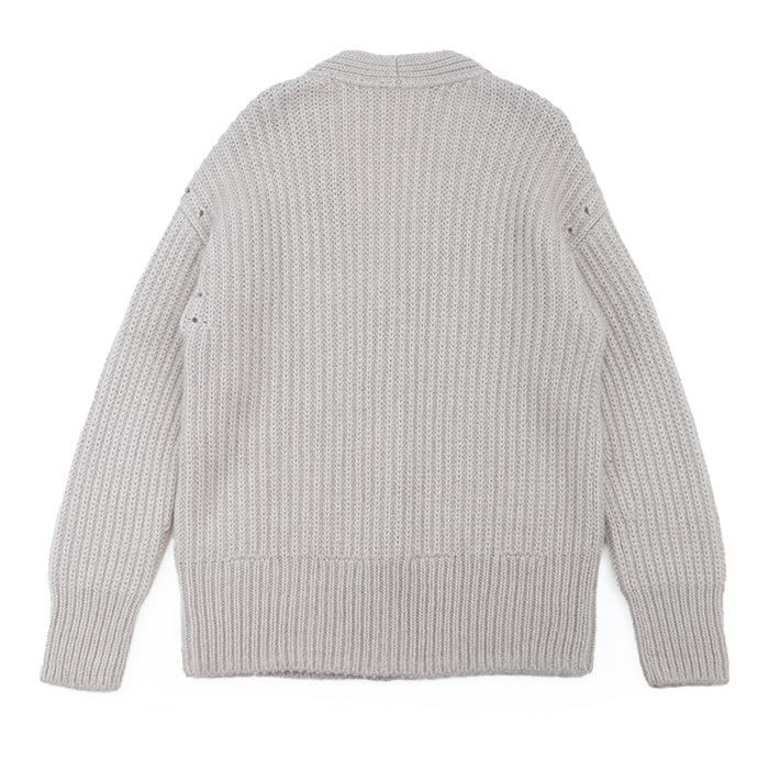 FOXEY cardigan 65% cashmere, 19% mohair Beige Frost Forest Mist Women No description Used Authentic