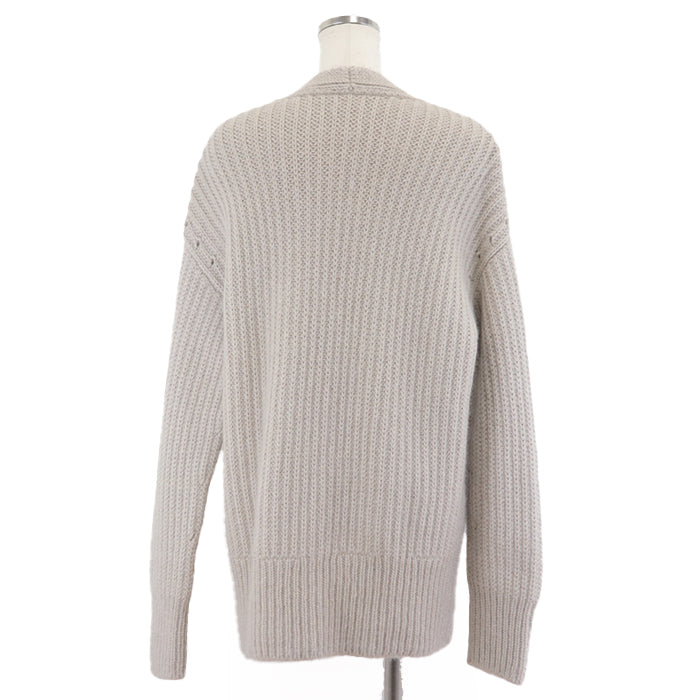 FOXEY cardigan 65% cashmere, 19% mohair Beige Frost Forest Mist Women No description Used Authentic