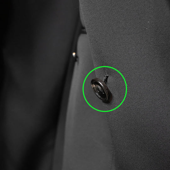 BOTTEGAVENETA coat [Outer material] 90% wool, 8% nylon; [Lining] 90% wool, 8% nylon; [Fur] Sheepskin%; [Other fabric] 100% cotton; [Sleeve lining] 100% rayon; [Leather part] Sheepskin% black mens 50 Used Authentic